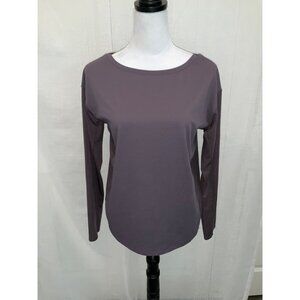 Fabletics XS Women's Long Sleeve Yoga Top In Light Purple